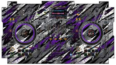 Pioneer DJ XDJ XZ Skin Sparkasm Purple